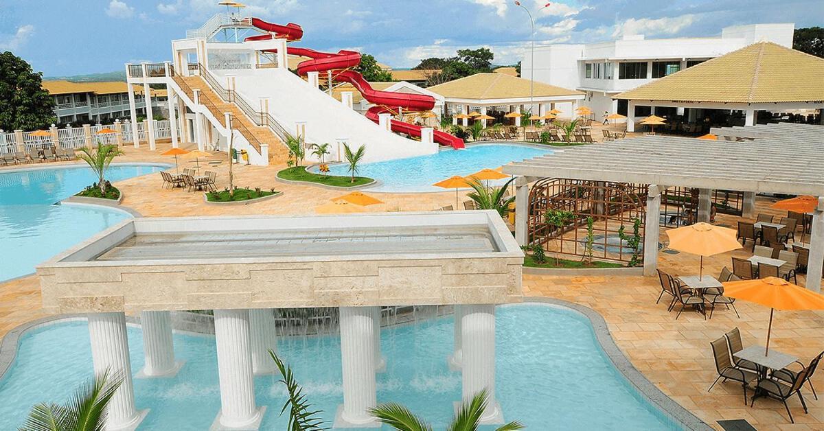 Lacqua com CAFE e PARQUE AQUATICO 24 HORAS Caldas Novas Esterno foto